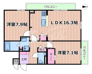 インペリアル大宮の物件間取画像